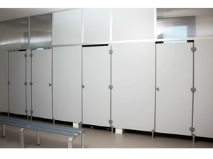 MODULAR WALL SERIE GD/S - HPL toilet partition - Screens by GES Group