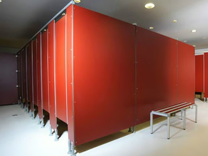 ROTATION CABIN CRL / 14 FG SERIES - HPL rotation cabins - Sanitary accessories by GES Group