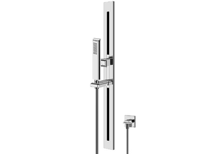 ELEGANZA SHOWER - Brass shower wallbar with hand shower - Shower by Gessi