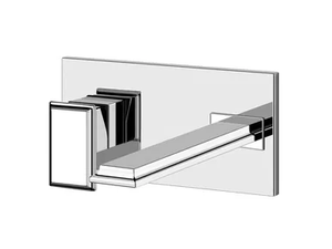 ELEGANZA - Wall-mounted metal washbasin mixer without waste - Tap by Gessi