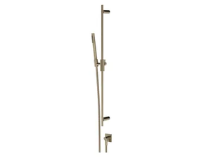 INVERSO DIAMANTATO - Chromed brass shower wallbar with hose - Shower by Gessi