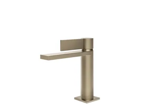 INVERSO DIAMANTATO - Chromed brass washbasin mixer with pop up waste - Tap by Gessi
