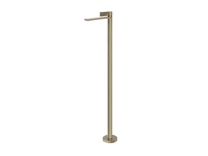 INVERSO RIGATO - Floor standing chromed brass washbasin mixer - Tap by Gessi