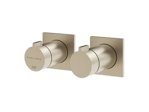 INVERSO - Thermostatic chromed brass shower mixer - Shower by Gessi