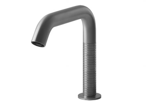 MECCANICA - Countertop electronic stainless steel washbasin tap - Tap by Gessi