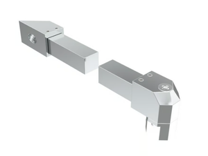 SQB - Stainless steel glazing bar - Sanitary accessories by GH ITALY