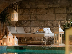 Beach lounger 4 - Wrought iron sun lounger - Outdoor furniture by GH LAZZERINI