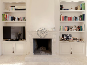 Fireplace 8 - Wall-mounted natural stone fireplace - Other by GH LAZZERINI