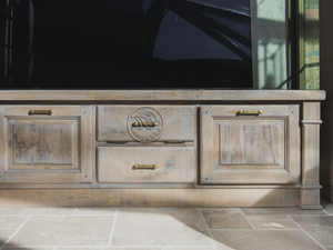 TV Cabinet 11 - Lacquered wooden sideboard - Cabinet by GH LAZZERINI