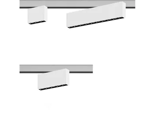 EDGE DARK TRACK ADAPTER - LED magnetic aluminium track-Light - Ceiling lamp by Ghidini Lighting