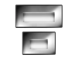 PASSO INOX - LED wall-mounted aluminium steplight - Functional light by Ghidini Lighting