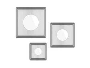 SEGNO FLAT SQ - LED walkover light outdoor aluminium steplight - Functional light by Ghidini Lighting