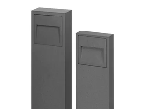 VERSO FLAT P - LED aluminium bollard light - Outdoor lighting by Ghidini Lighting