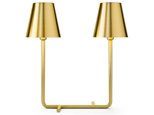 BIO - Satin brass table lamp - Table lamp by GHIDINI1961