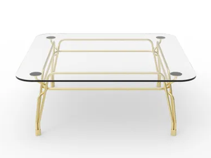 BOTANY - Square crystal coffee table - Coffee table by GHIDINI1961