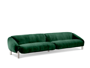 FLO - 4 seater velvet sofa - Sofa by GHIDINI1961