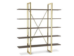 FRAME - Freestanding wooden bookcase - Cabinet by GHIDINI1961