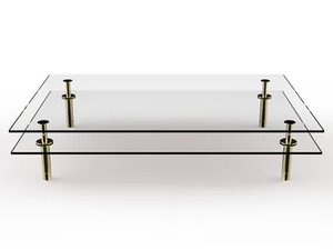 LEGS - Rectangular crystal coffee table - Coffee table by GHIDINI1961