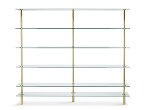 LEGS - Sectional crystal shelving unit - Cabinet by GHIDINI1961