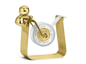 OMINI - TAPE MATE - Brass scotch holder - Accessories by GHIDINI1961