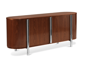 TARANTINO GLORIA - Oak sideboard with doors - Cabinet by GHIDINI1961