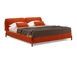 TARANTINO - Upholstered velvet double bed - Bed frame by GHIDINI1961