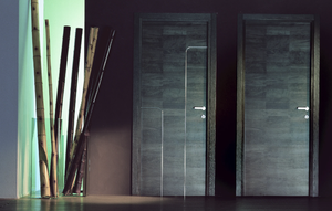 URBAN - Hinged wooden door - Door by Ghizzi & Benatti