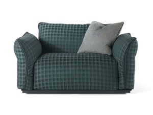 CLAPTON - Fabric armchair with armrests - Armchair by Gianfranco Ferré Home