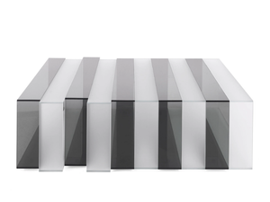 JENGA - Rectangular glass coffee table - Coffee table by Gianfranco Ferré Home