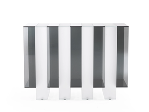 JENGA - Rectangular glass console table - Console by Gianfranco Ferré Home