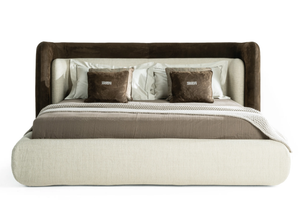 MALCOLM - Upholstered fabric bed - Bed frame by Gianfranco Ferré Home