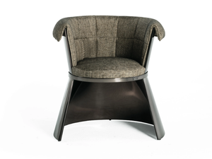 PEARL_2.0 - Aluminium easy chair - Armchair by Gianfranco Ferré Home
