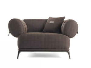 PHOENIX - Upholstered fabric armchair with armrests - Armchair by Gianfranco Ferré Home