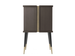 SEAN - Wooden bar cabinet with integrated lighting - Cabinet by Gianfranco Ferré Home