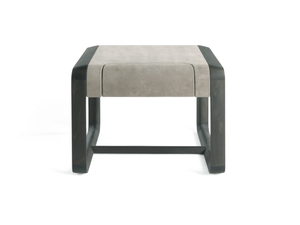 WYNWOOD - Nabuk bedside table with drawers - Side table by Gianfranco Ferré Home