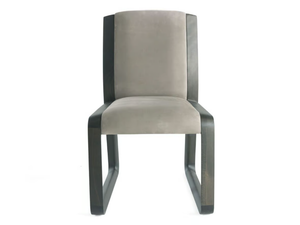 WYNWOOD - Upholstered nabuk chair - Chair by Gianfranco Ferré Home