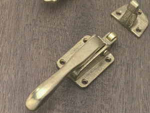 Cabinet Hinge - Brass Cabinet Hinge - Cabinet by GIARA ART DESIGN-BRONZE