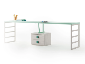 2802 / 8730 / 8624 / 8607 - Rectangular wooden Kids writing desk with drawers - Desk by Giessegi