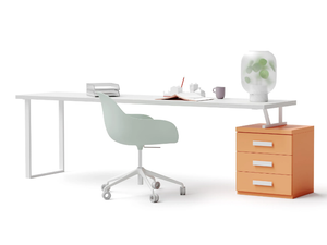 2802 / 8731 / 8625 / 8603 - Rectangular wooden Kids writing desk with drawers - Desk by Giessegi