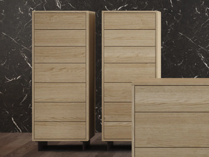 BERNA - Wooden chest of drawers - drawer by Giessegi