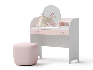 ELIZABETH - Wooden Kids writing desk / dressing table - Chair by Giessegi