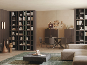 LV708 - Open bookcase - Cabinet by Giessegi