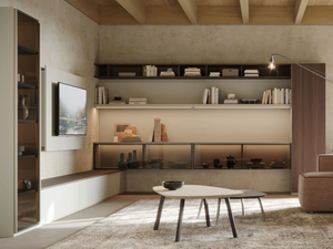 LV720 - TV wall system - Cabinet by Giessegi
