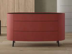 STOCCOLMA - Wooden chest of drawers - drawer by Giessegi