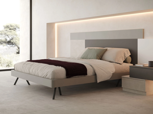 VELVET - Wooden double bed - Bed frame by Giessegi