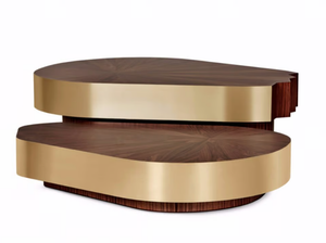 CERNE - Wood veneer coffee table - Coffee table by Ginger & Jagger