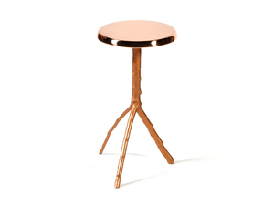 EMBRACE - Round metal coffee table for living room - Coffee table by Ginger & Jagger