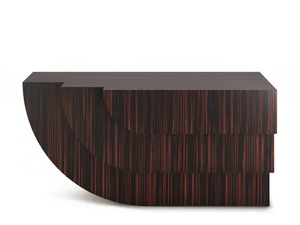 FOSSIL - Ebony veneered console table - Console by Ginger & Jagger