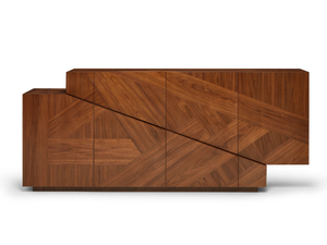 MERIDIANO - Wood veneer sideboard with drawers - Cabinet by Ginger & Jagger