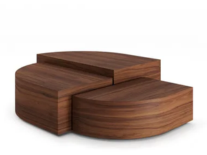 STRATA - Wood veneer coffee table - Coffee table by Ginger & Jagger